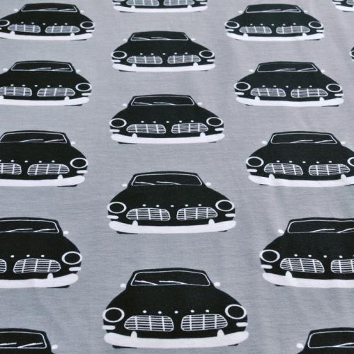 Bio-Jersey Vintage Cars grey