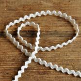 Bio-Baumwoll-Zackenlitze 5mm naturwei