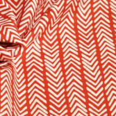 Bio-Canvas Herringbone rot