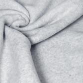 Bio-Fleece hellgrau-meliert