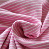 Bio-Interlock Ringel pink/wei
