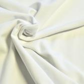 Bio-Jersey mit Elastan wei