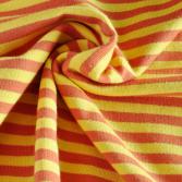 Bio-Jersey Streifen gelb/orange