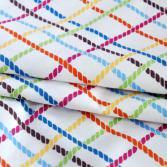 Bio-Popeline buntes Webmuster