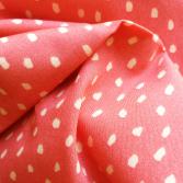 Bio-Popeline Dots Pink