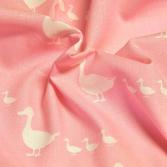 Bio-Stoff Enten rosa