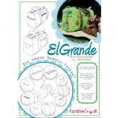 farbenmix Schnittmuster Tasche El Grande