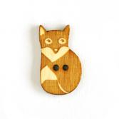 Holz-Knopf Fuchs