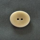 Knopf Steinnuss Oval 18mm