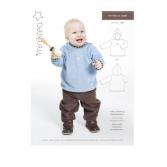 MINIKREA-Schnittmuster Kapuzen-Pulli Gr. 74-98